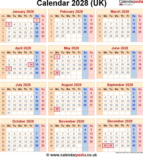 Calendar 2028 Calendar Printable Time And Date Calendar 2023 Canada