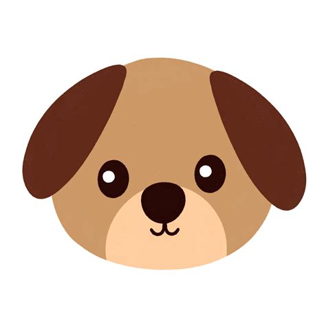 Dog Head Icon Cartoon 21454149 Png