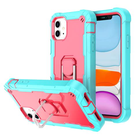 Allytech Compatible With Iphone 12 Case Iphone 12 Pro Cover 3 Layer