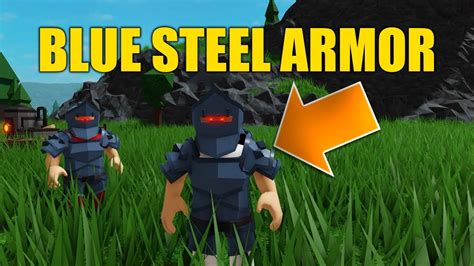 How To Get The Blue Steel Armorguide In The Survival Game Roblox