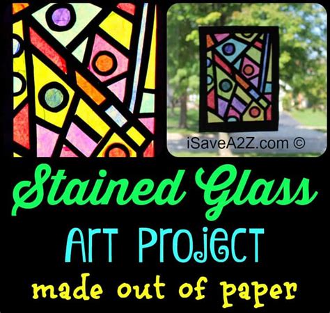 Paper Craft Idea How To Make Your Stained Glass Window