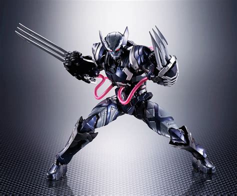 Bandai Tamashii Nations Shfiguarts Venom Symbiote Wolverine Tech On