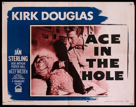Ace In The Hole Movie Poster 1951 Half Sheet 22x28