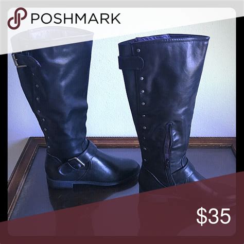 Pink And Pepper Zoomin Leather Riding Boots Leather Riding Boots