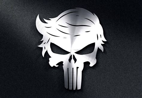 Punisher Trump Cnc Digital Download Wall Decoration Etsy In 2021