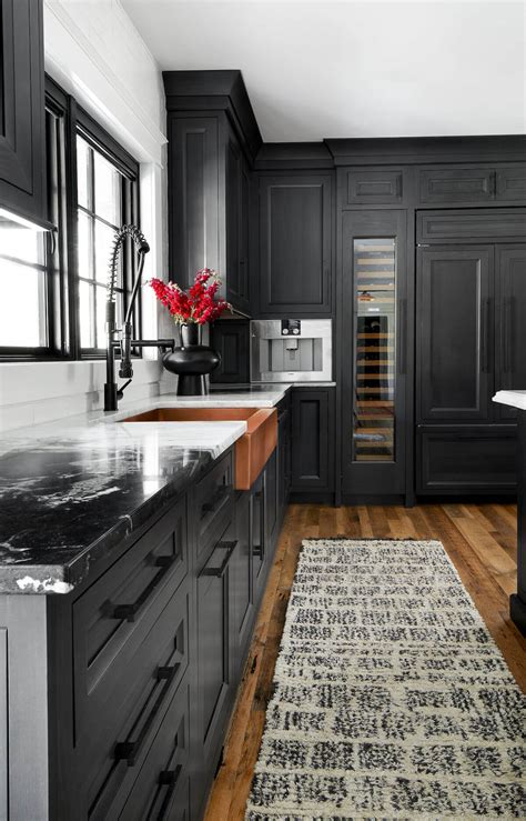 Simple Black And White Kitchen Designs Gimana Blog