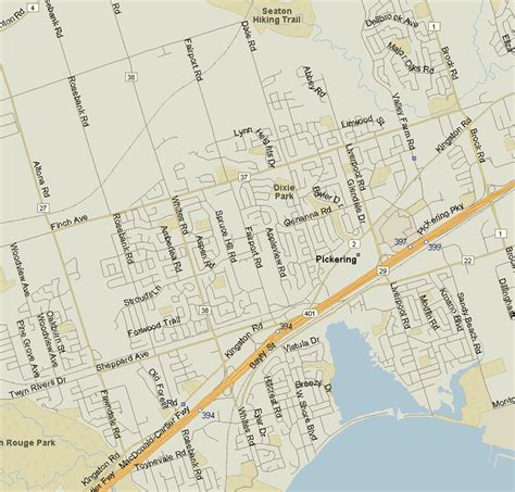 Pickering Map Ontario Listings Canada