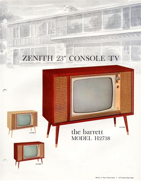 It was actually in pretty good shape. Zenith Barrett Console TV, 1960's | Explore ...