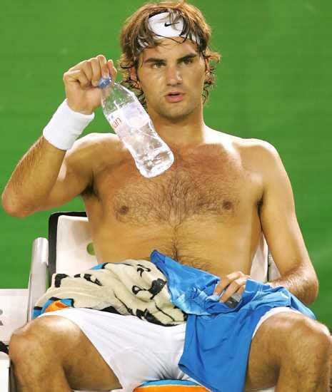 Roger Federer Shirtless Sports Wallpapers