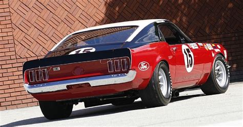 One Of The Bud Moore Racing 1969 Ford Trans Am Mustangs Mustang