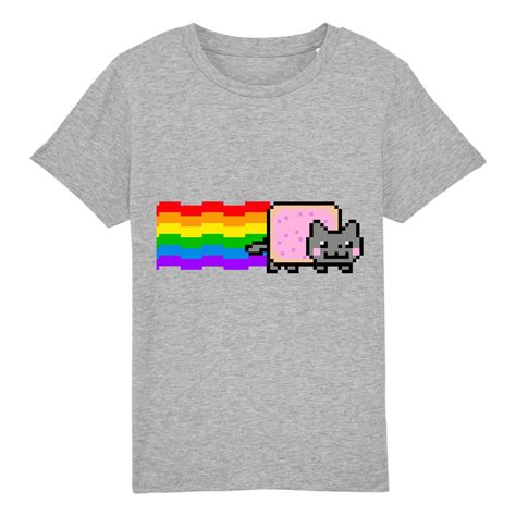 T Shirt Nyan Cat Enfant Chat Pristi