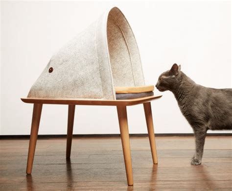Functional And Elegant Cocoon Feline Furniture Digsdigs