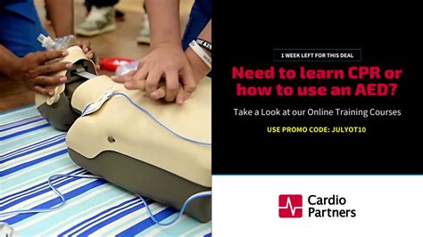 Cardio Partners On Linkedin Take A Look At Our Online Cpr Training Courses