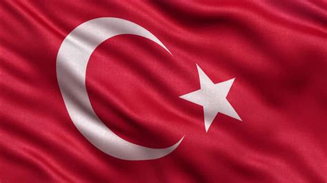 Turkish Flag And The National Anthem