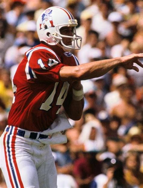 Steve Grogan Quarterback 1975 1990 Ne Patriots Pinterest Nfl