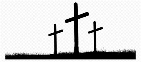 Good Friday Three Crosses Silhouette Calvary Cross Citypng