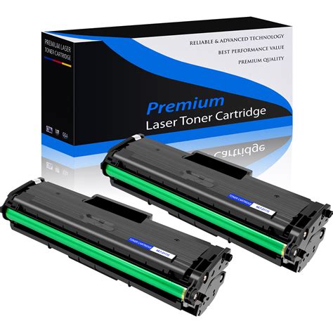 2 Pk Toner Cartridge Compatible For Samsung Xpress M2020 M2070 Series