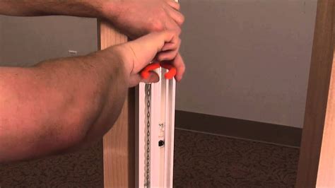 How To Remove Or Replace The Spiral Balance For A Vinyl Double Hung