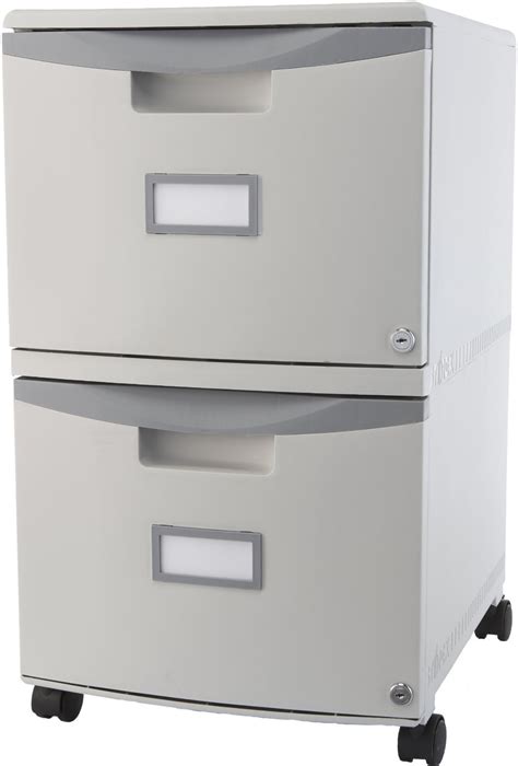 Small filing cabinet can be place to store small things such as paper, clothes, or books. 2 Drawer Home Small Office File Mobile Filing Locking ...