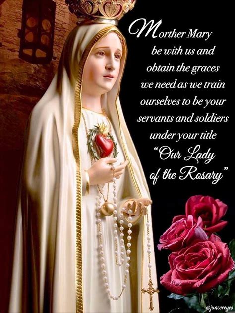 Our Lady Of The Rosary Mother Mary Images Rosary Lady Of Fatima