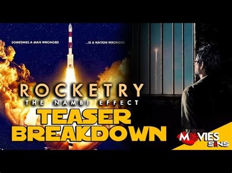 R madhavan shared this picture on social media. ROCKETRY THE NAMBI EFFECT : Teaser Trailer Breakdown - YouTube