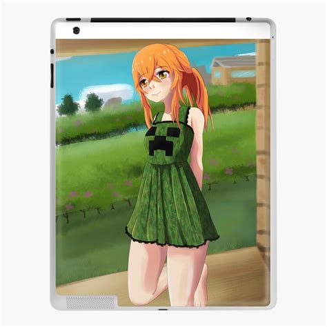 Minecraft Mob Talker Cupa The Creeper Ipad Case And Skin For Sale By