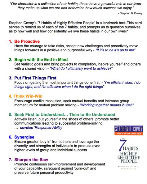 7 Habits Of Highly Effective People Quotes. QuotesGram