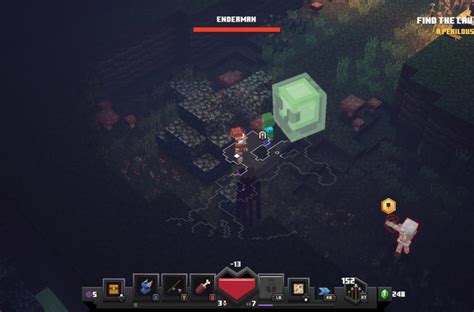 Throughout the different levels of minecraft: How to fight the Enderman in Minecraft Dungeons | Gamepur