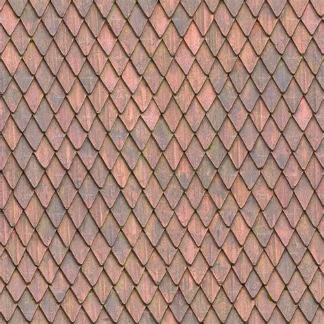 Seamless Roof Tile Texture Square High Quality Architecture Stock