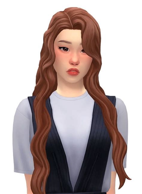 Simandy Rush Hair Sims 4 Hairs Sims 4 Anime Sims 4 Sims Hair