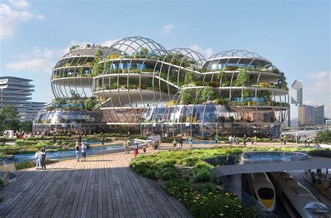Gallery Of Unstudio Designs A City Of The Future For The Hague 1