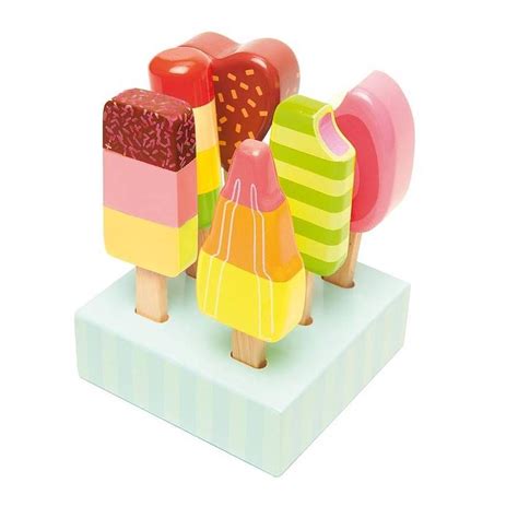Personalised Wooden Ice Lollies And Ice Creams By Harmony At Home