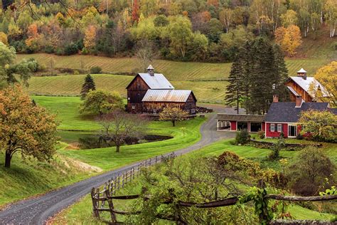 Sleepy Hollow Farm Woodstock Vermont Fall 2018 Photograph By Terry