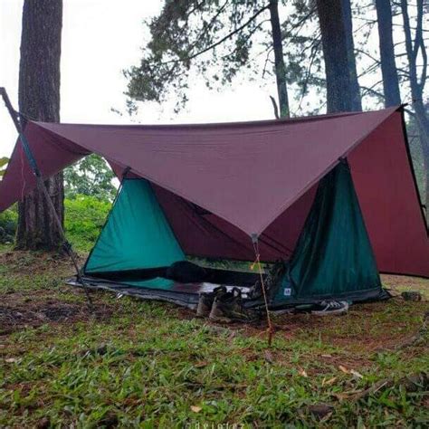 Jual Flysheet X Bushcraft Meter Traptrent Bivak X Meter Flyshet X