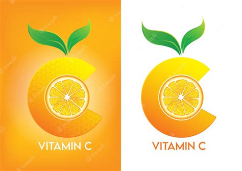 Premium Vector Vitamin C For Skin Beauty Cosmetic Promo Ads Design