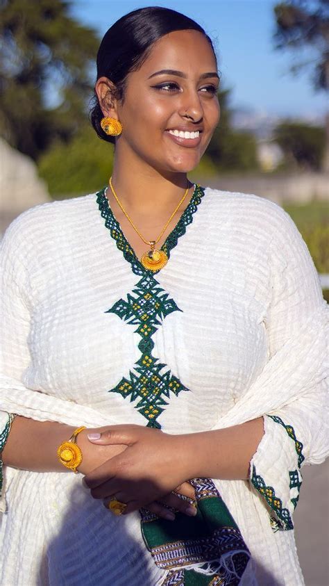 Image Result For Habesha Dress Beautiful Ethiopian Women Ethiopian Beauty Ethiopian Dress