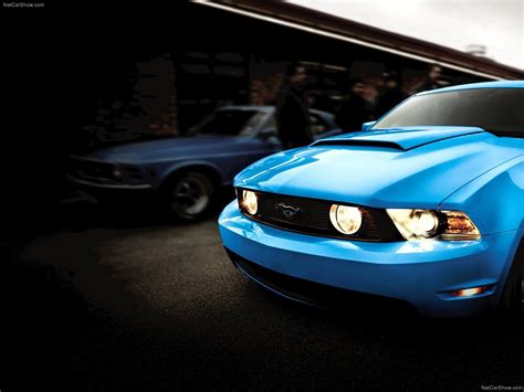 Blue Ford Mustang Muscle Cars Ford Mustang Hd Wallpaper Wallpaper Flare