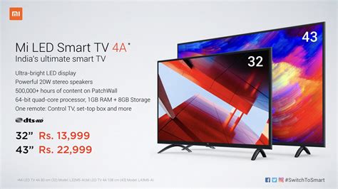Xiaomi Launches Mi Tv 4a In India With 32 Inch And 42 Inch Sizes