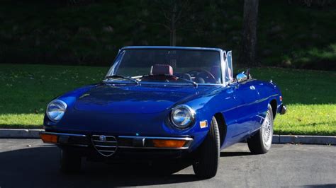 1974 Alfa Romeo Spider Veloce For Sale At Auction Mecum Auctions