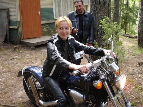 68580841 russian biker girl in leather pants kniffo berlin flickr