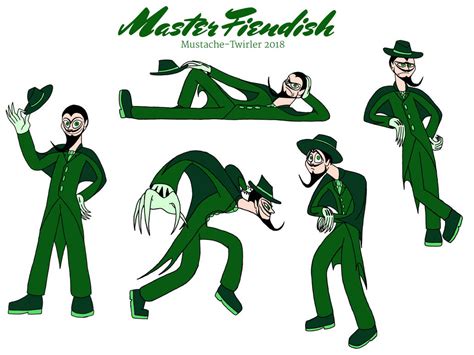 Master Fiendish Poses And Backstory By Mustache Twirler On Deviantart
