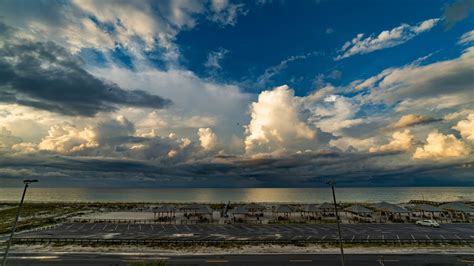 Pensacola Beach Storm Timelapse 4k Youtube