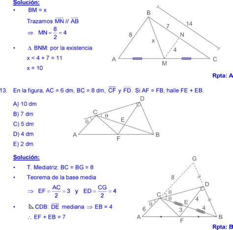 Congruencia De Tri Ngulos Ejercicios Desarrollados Triangulo Isosceles