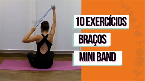 10 Exercícios Para Braços Mini Band Exercícios Para Fazer Em Casa