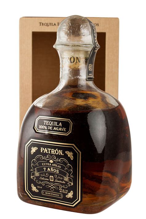 Patron Extra Anejo 7 Year Old Tequila