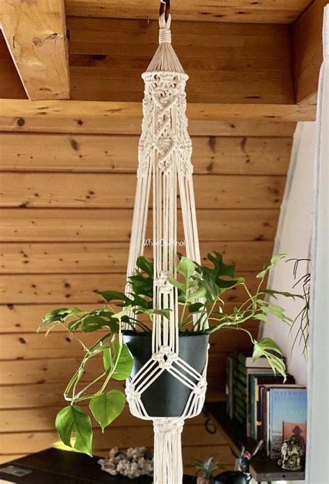 Diy Macrame Plant Hanger Pdf Pattern Macramé Pattern Etsy Uk Diy