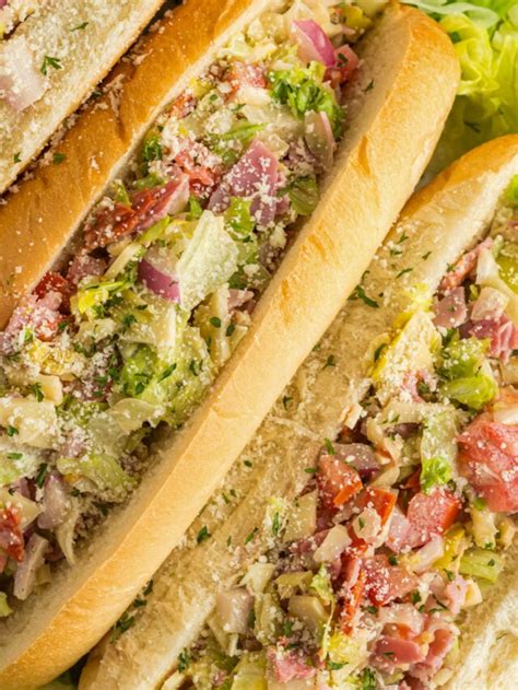 Tiktok Viral Chopped Italian Sandwich Sparkles To Sprinkles