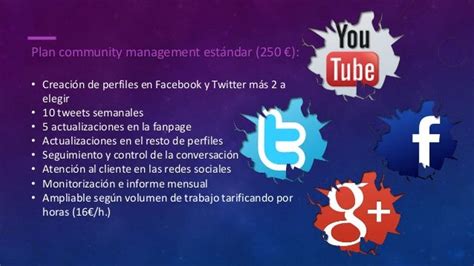 Community Manager Pack Y Tarifas