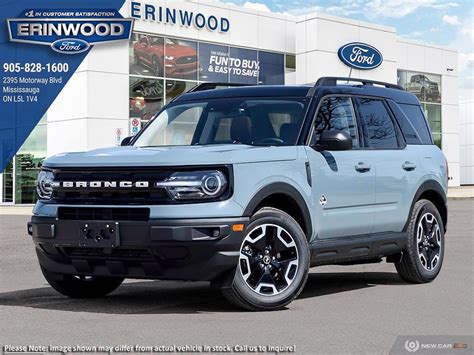 New 2023 Ford Bronco Sport Outer Banks 32839 Mississauga On