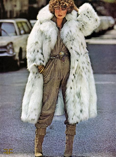 Retro Lynx Fur Coat Coat Fur Coat Timeless Fashion